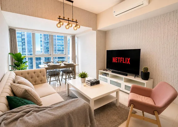Apartahotel View Corner In Uptown Bgc, Style, Fast Wifi, Walk To Malls,